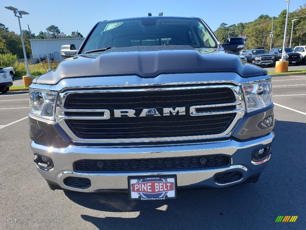 2020 1500 Big Horn Crew Cab 4x4 - Granite Crystal Metallic / Light Frost Beige/Black photo #2