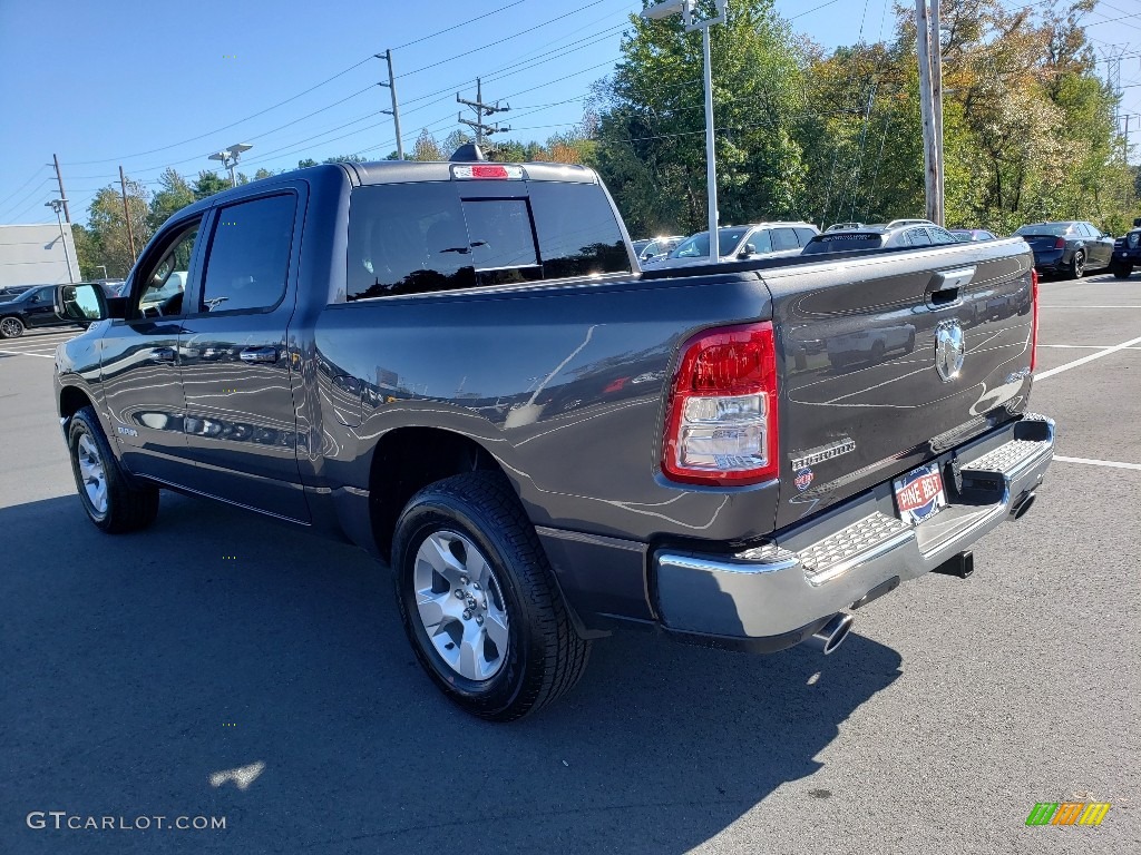 2020 1500 Big Horn Crew Cab 4x4 - Granite Crystal Metallic / Light Frost Beige/Black photo #4
