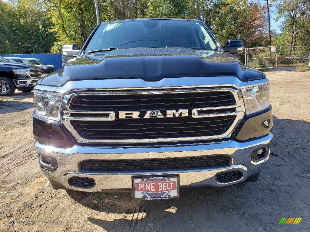 2020 1500 Big Horn Crew Cab 4x4 - Diamond Black Crystal Pearl / Black/Diesel Gray photo #2