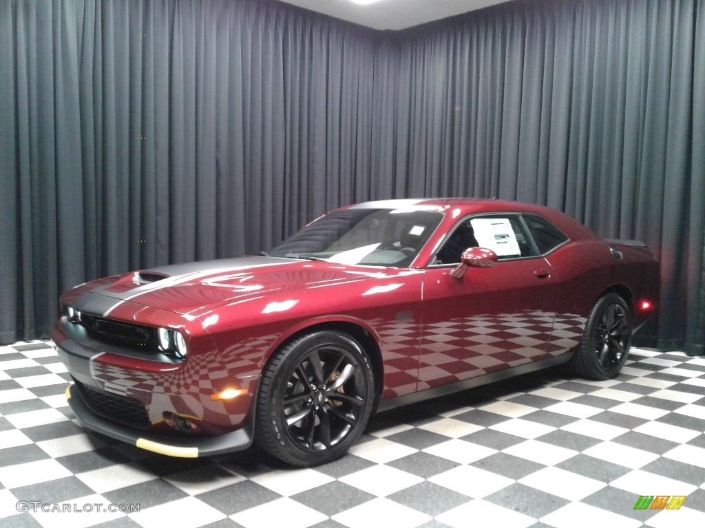 Octane Red Pearl 2019 Dodge Challenger R/T Scat Pack Stars and Stripes Edition Exterior Photo #135626934