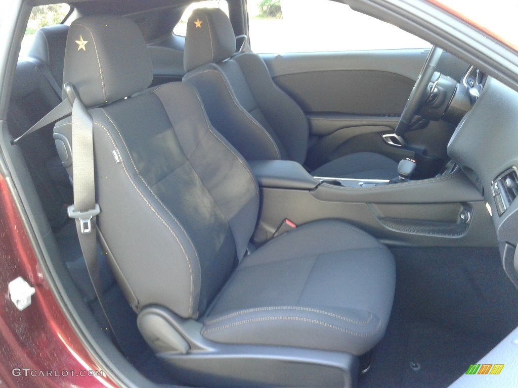Black Interior 2019 Dodge Challenger R/T Scat Pack Stars and Stripes Edition Photo #135627311
