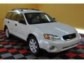 2006 Satin White Pearl Subaru Outback 2.5i Wagon  photo #16