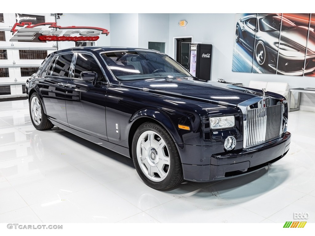 2007 Phantom  - Blue Velvet / Cacao/Oatmeal photo #1