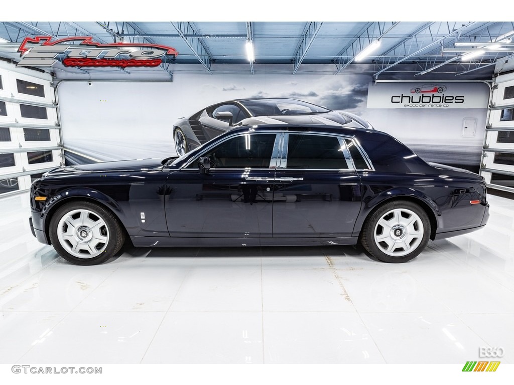 2007 Phantom  - Blue Velvet / Cacao/Oatmeal photo #5