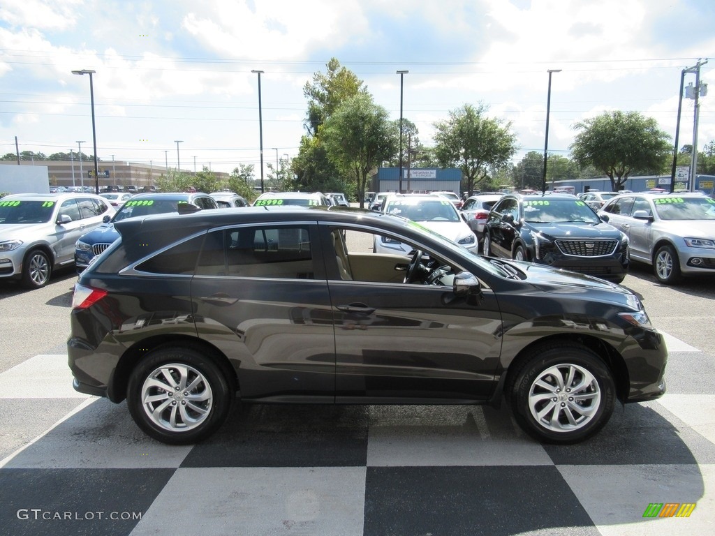 2017 RDX Technology AWD - Kona Coffee Metallic / Parchment photo #3