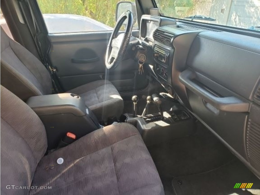 2004 Wrangler Unlimited 4x4 - Patriot Blue Pearl / Dark Slate Gray photo #3
