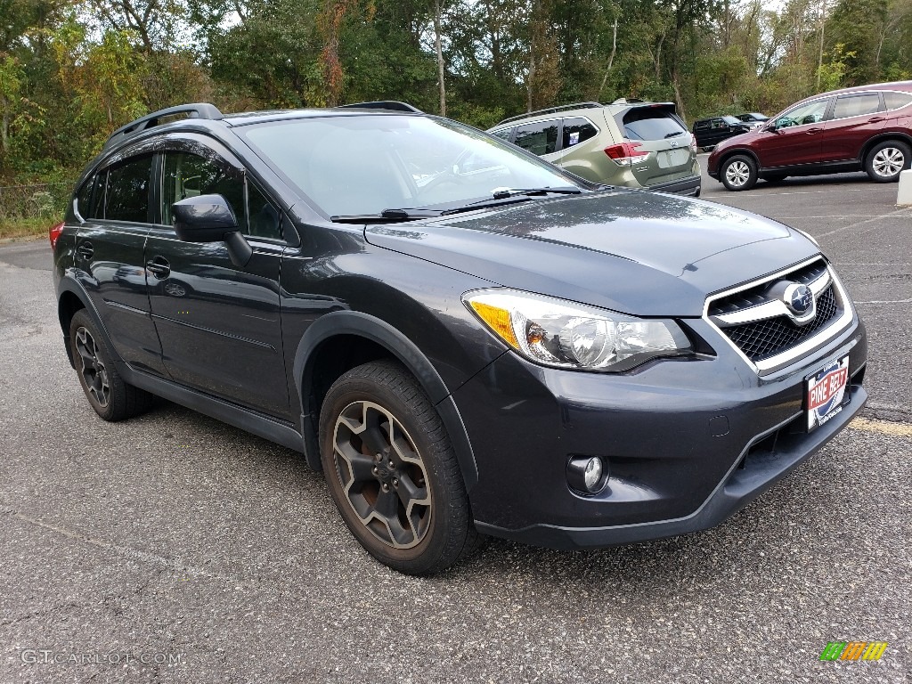 2013 XV Crosstrek 2.0 Limited - Dark Gray Metallic / Black photo #1