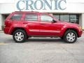 2009 Blaze Red Crystal Pearl Jeep Grand Cherokee Laredo  photo #1