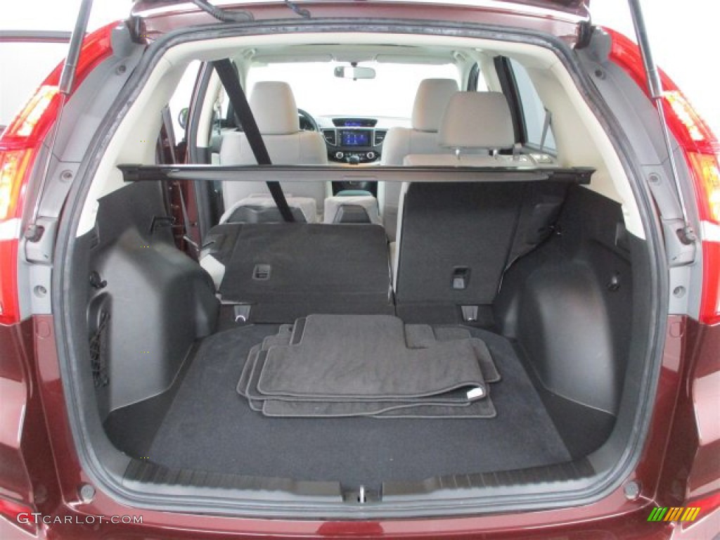 2016 CR-V EX - Basque Red Pearl II / Gray photo #32