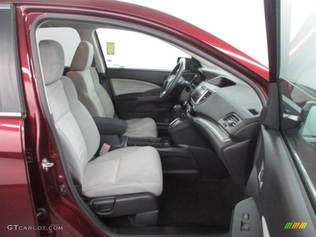 2016 CR-V EX - Basque Red Pearl II / Gray photo #36