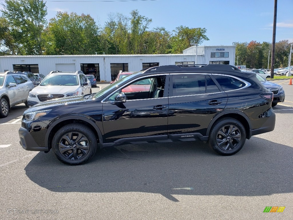 Crystal Black Silica 2020 Subaru Outback Onyx Edition XT Exterior Photo #135633433