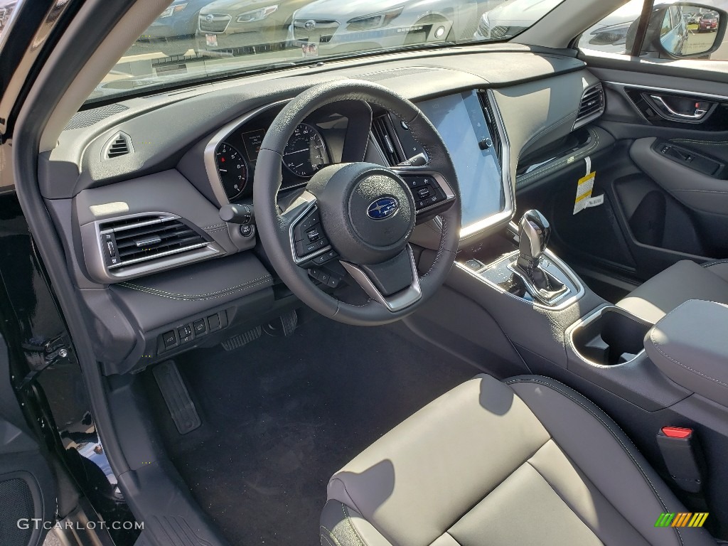 Gray StarTex Interior 2020 Subaru Outback Onyx Edition XT Photo #135633526