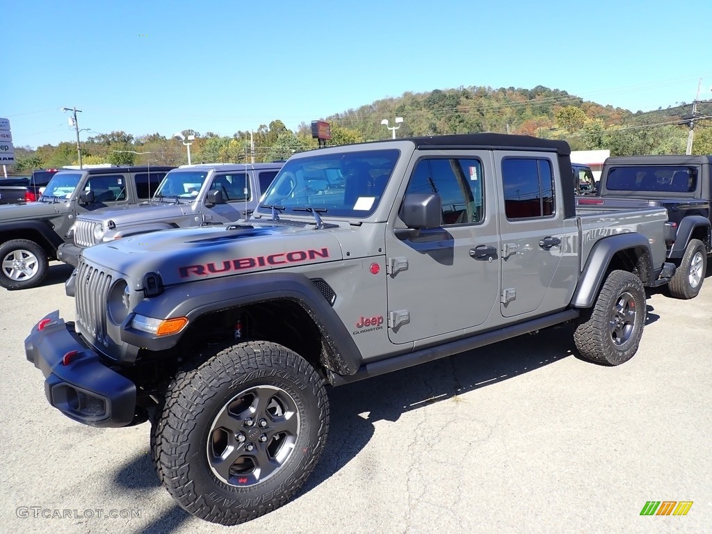 Sting-Gray 2020 Jeep Gladiator Rubicon 4x4 Exterior Photo #135633637