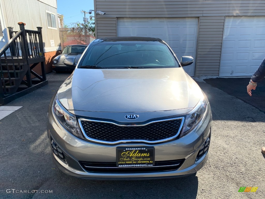 2015 Optima SXL Turbo - Metal Bronze / Black photo #2