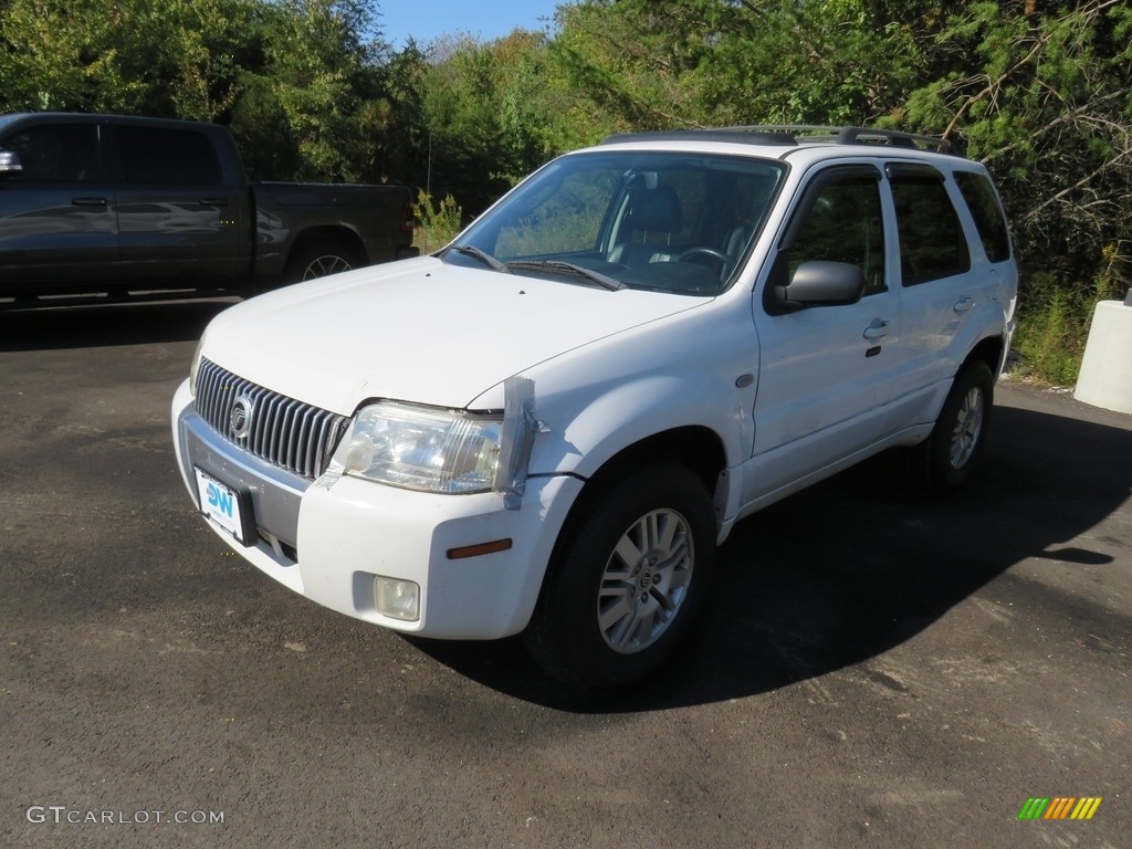 2006 Mariner Luxury 4WD - Oxford White / Pebble/Light Parchment photo #6