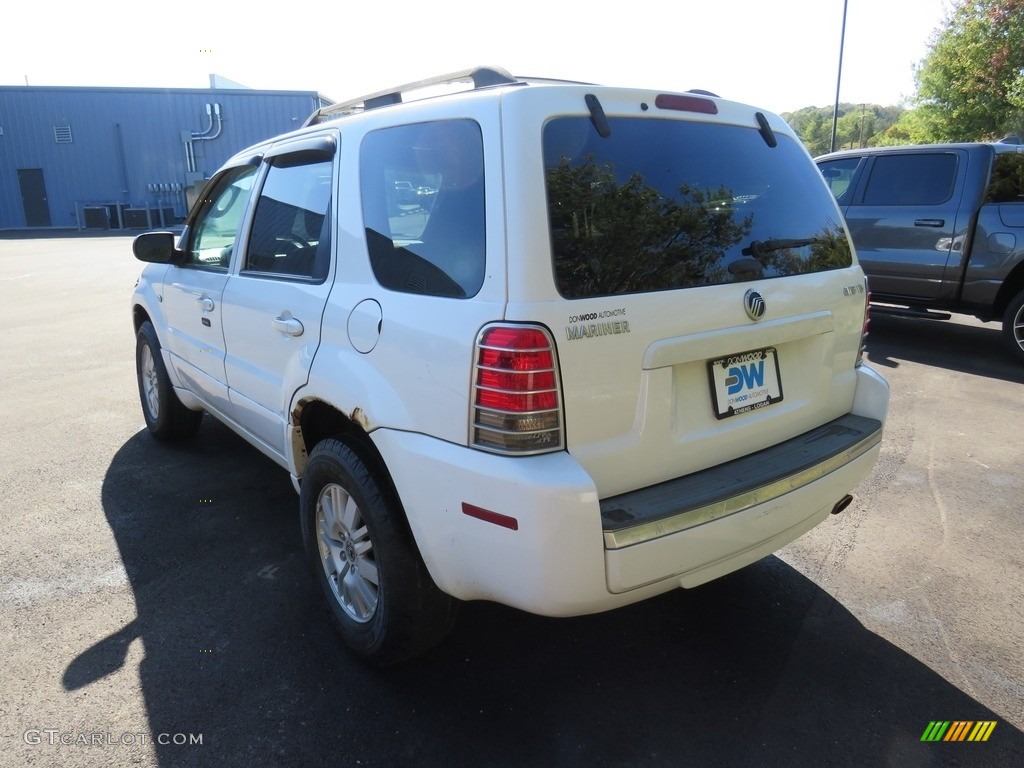 2006 Mariner Luxury 4WD - Oxford White / Pebble/Light Parchment photo #9