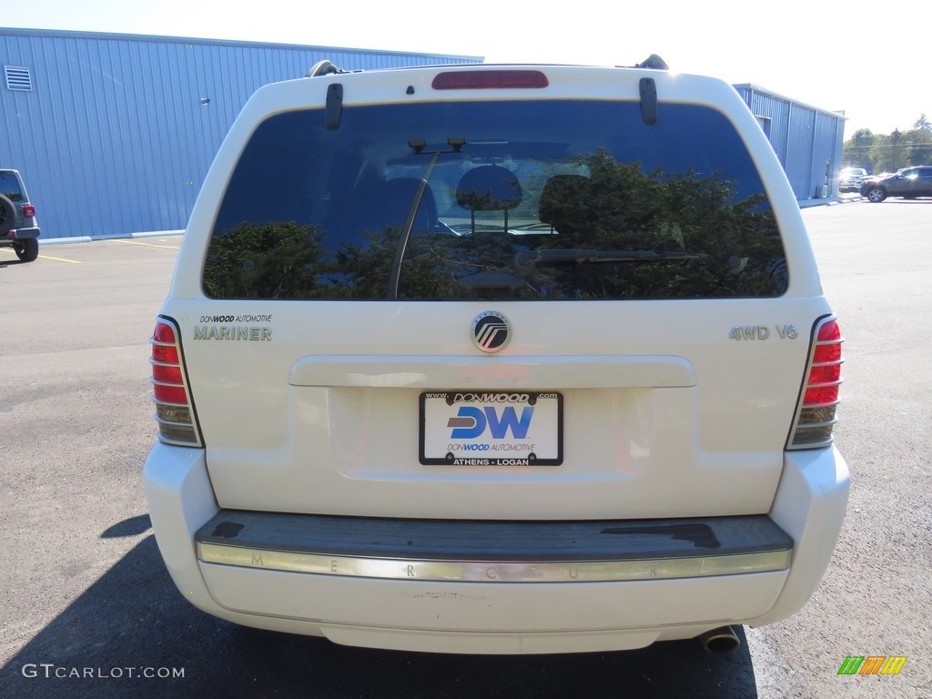 2006 Mariner Luxury 4WD - Oxford White / Pebble/Light Parchment photo #10