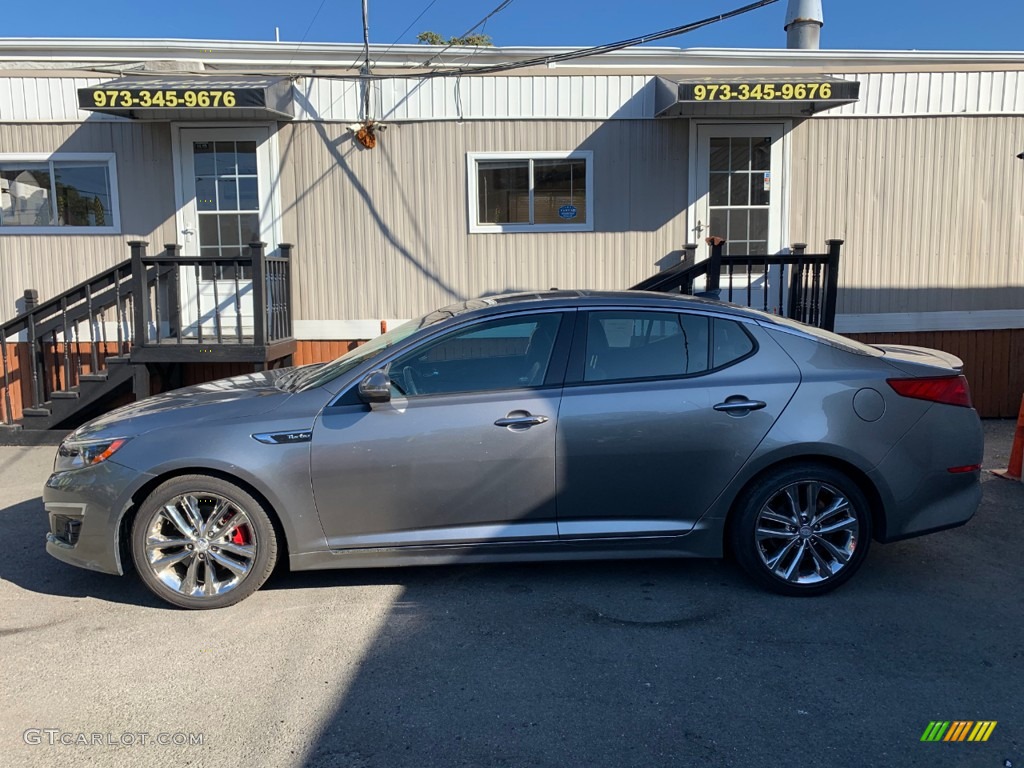 2015 Optima SXL Turbo - Metal Bronze / Black photo #7