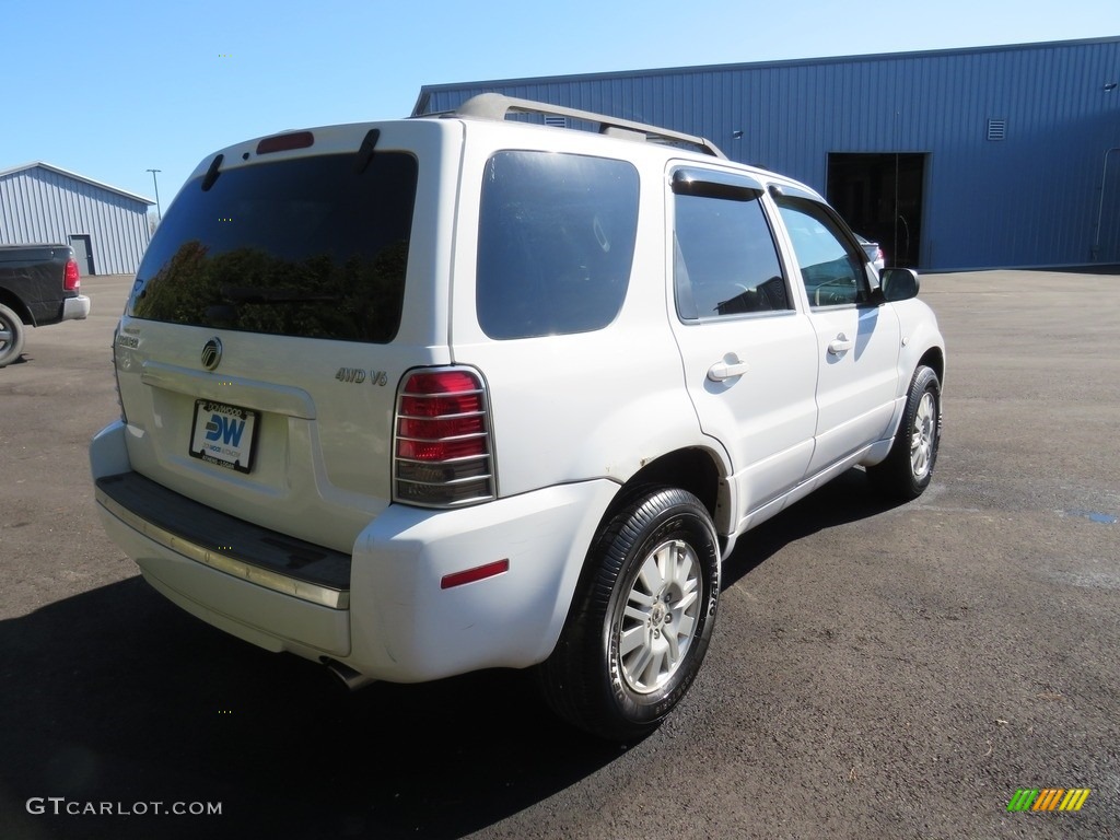 2006 Mariner Luxury 4WD - Oxford White / Pebble/Light Parchment photo #14