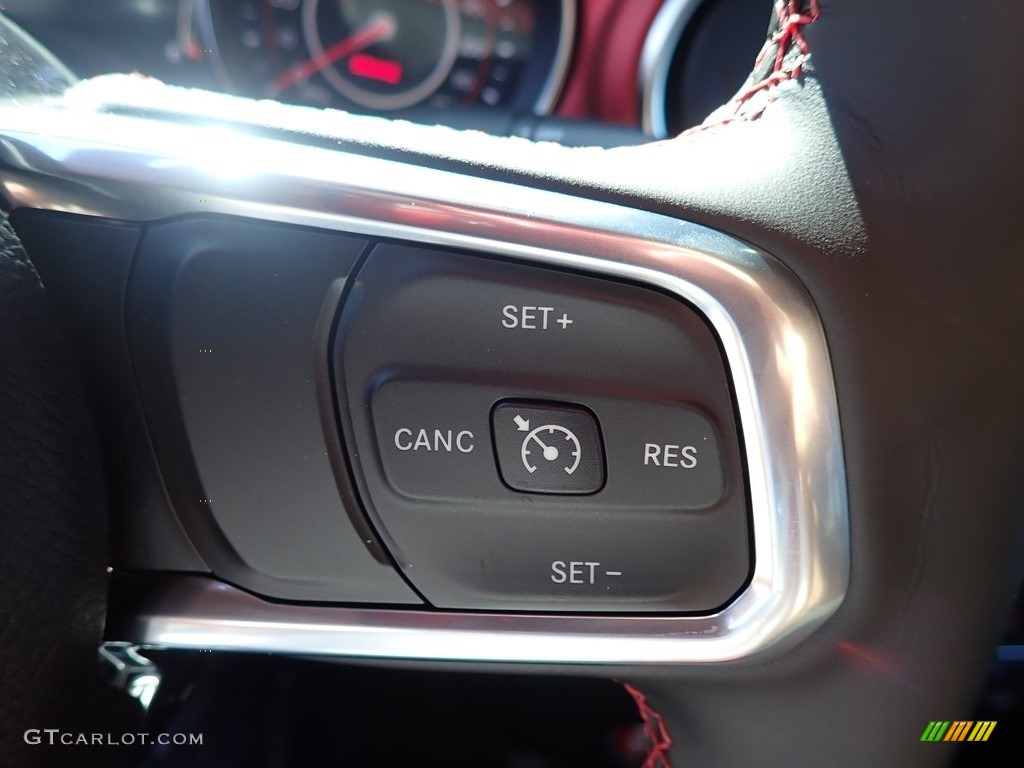 2020 Jeep Gladiator Rubicon 4x4 Black Steering Wheel Photo #135634210