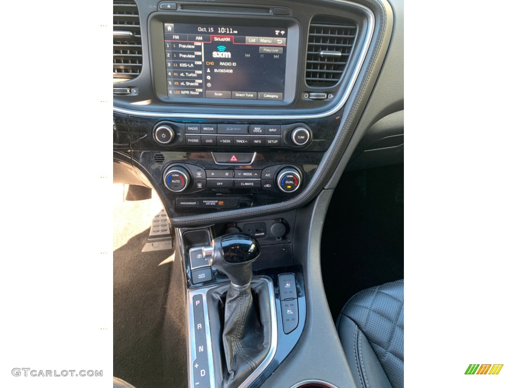 2015 Optima SXL Turbo - Metal Bronze / Black photo #20