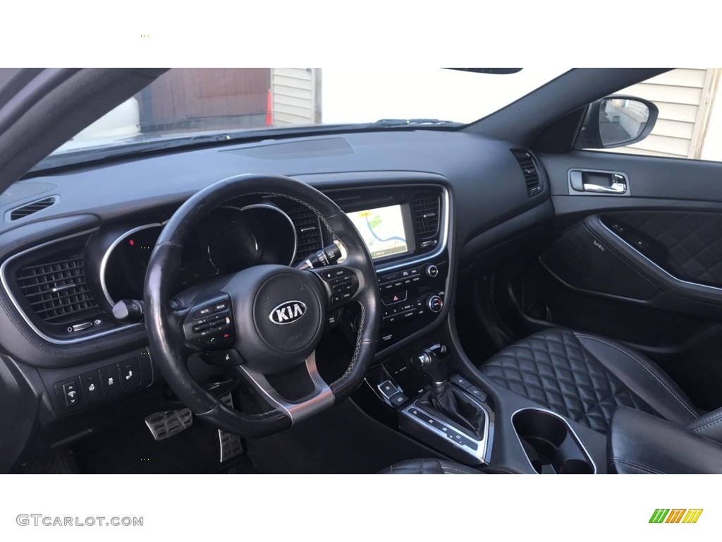 2015 Optima SXL Turbo - Metal Bronze / Black photo #22