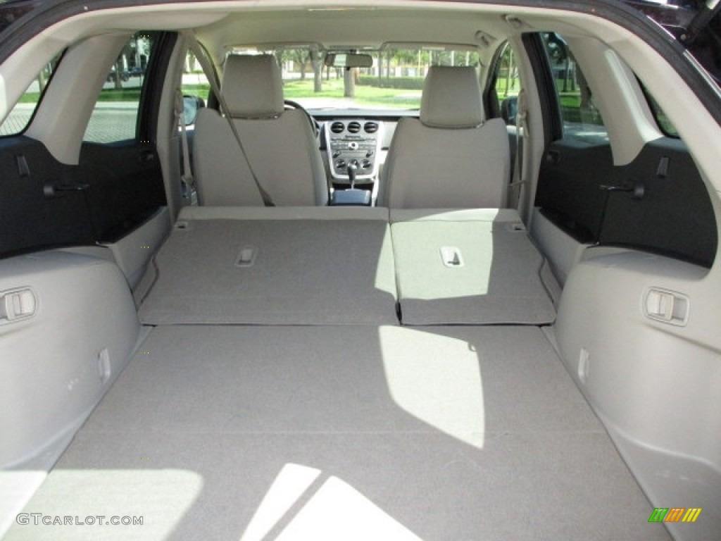 2008 CX-7 Sport - Black Cherry Mica / Sand photo #10