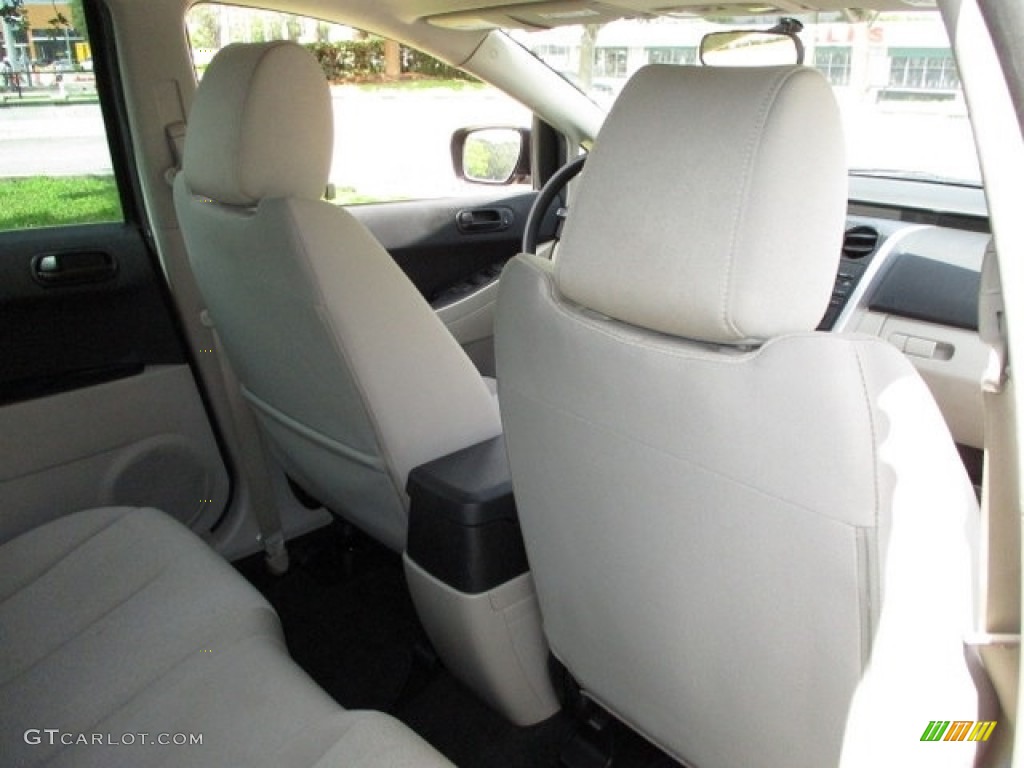 2008 CX-7 Sport - Black Cherry Mica / Sand photo #16