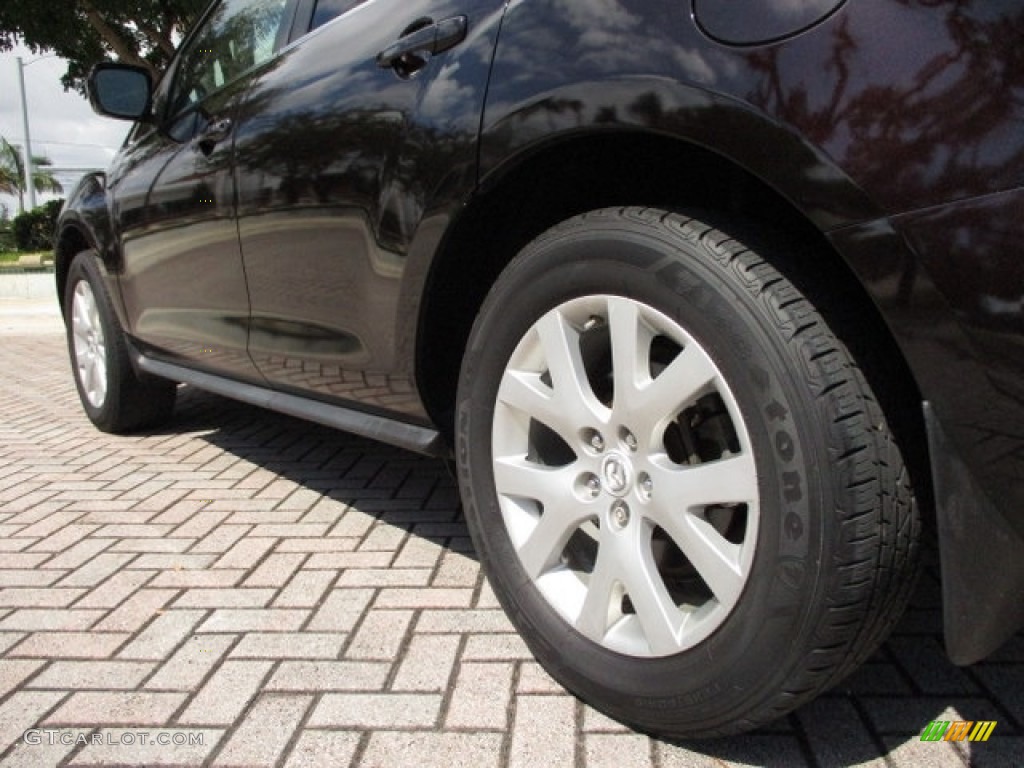 2008 CX-7 Sport - Black Cherry Mica / Sand photo #24