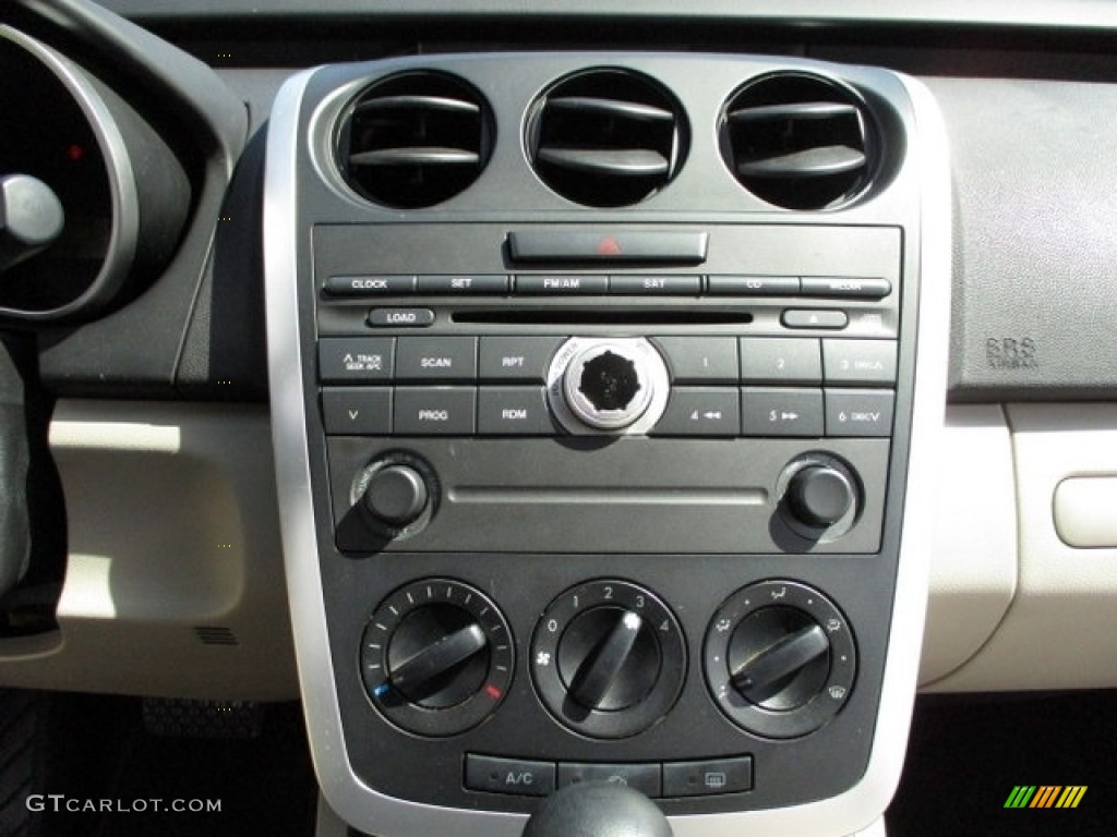 2008 CX-7 Sport - Black Cherry Mica / Sand photo #25