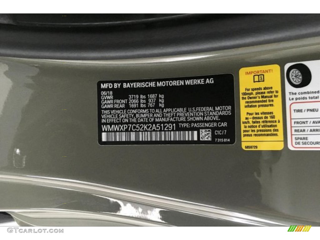2019 Hardtop Cooper S 2 Door - Emerald Grey / Carbon Black photo #19