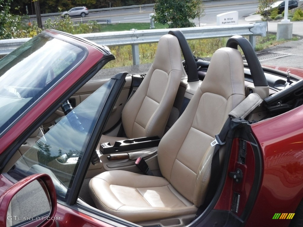 2000 Z3 2.3 Roadster - Siena Red Metallic / Beige photo #19