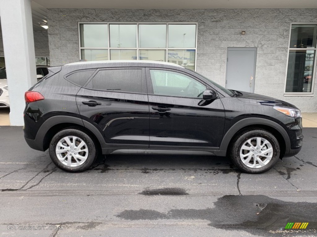 2019 Tucson Value - Black Noir Pearl / Black photo #3