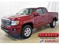 Red Quartz Tintcoat 2020 GMC Canyon SLE Extended Cab 4WD