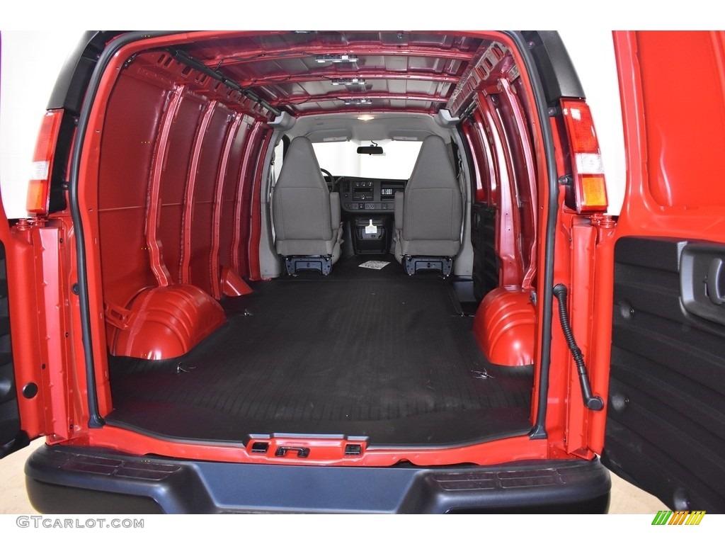 2020 Savana Van 2500 Cargo - Cardinal Red / Neutral photo #7
