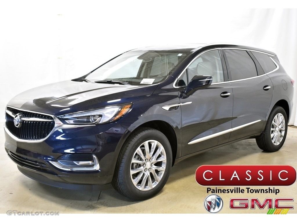 2020 Enclave Essence AWD - Dark Moon Blue Metallic / Shale photo #1
