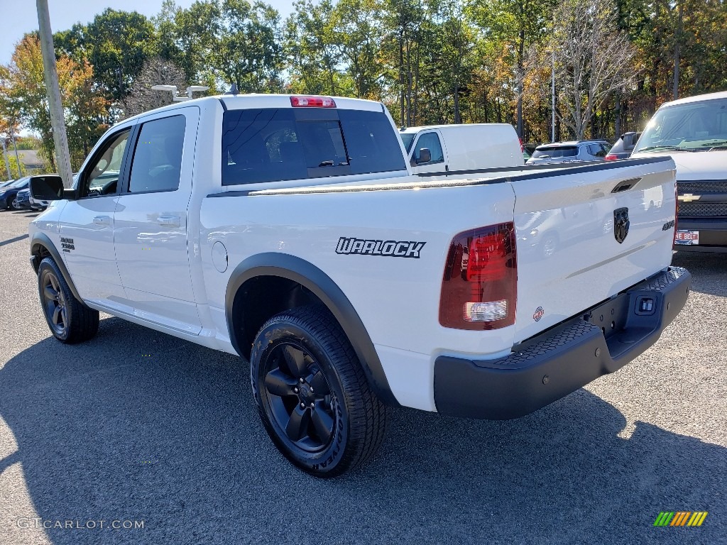 2019 1500 Classic Warlock Crew Cab 4x4 - Bright White / Black/Diesel Gray photo #4