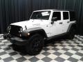 2016 Bright White Jeep Wrangler Unlimited Willys Wheeler 4x4  photo #2