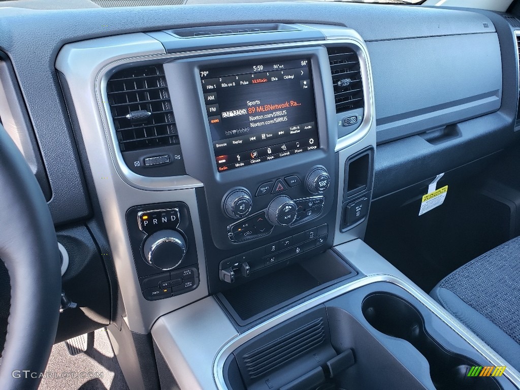 2019 1500 Classic Warlock Quad Cab 4x4 - Diamond Black Crystal Pearl / Black/Diesel Gray photo #10
