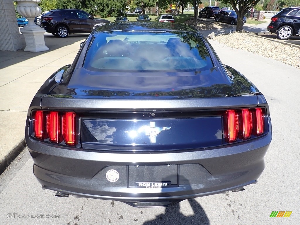 2017 Mustang V6 Coupe - Magnetic / Ebony photo #8