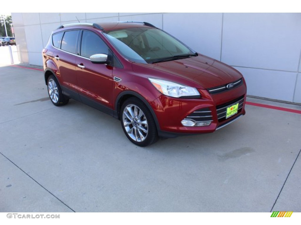 2014 Escape SE 1.6L EcoBoost - Ruby Red / Charcoal Black photo #2