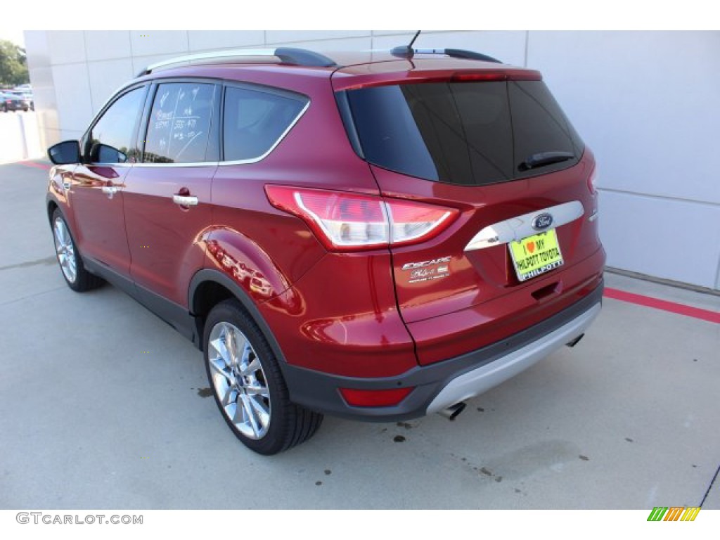 2014 Escape SE 1.6L EcoBoost - Ruby Red / Charcoal Black photo #10