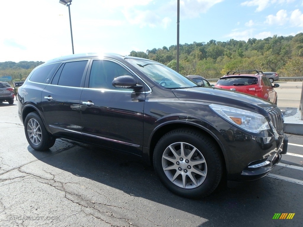 2017 Enclave Leather AWD - Iridium Metallic / Light Titanium photo #4