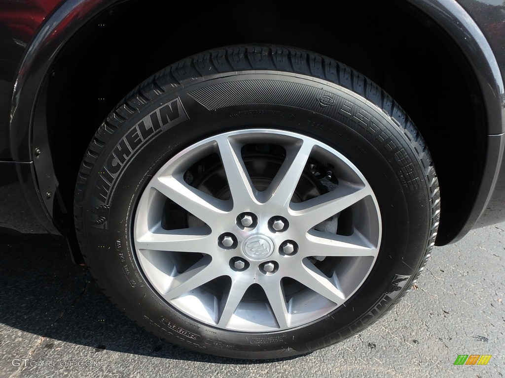 2017 Enclave Leather AWD - Iridium Metallic / Light Titanium photo #14