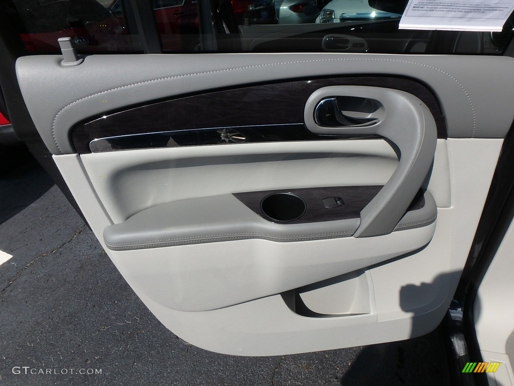 2017 Enclave Leather AWD - Iridium Metallic / Light Titanium photo #21