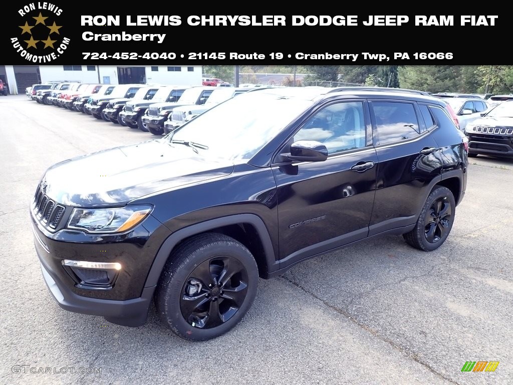 Diamond Black Crystal Pearl Jeep Compass