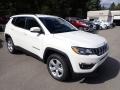 2020 White Jeep Compass Latitude 4x4  photo #7