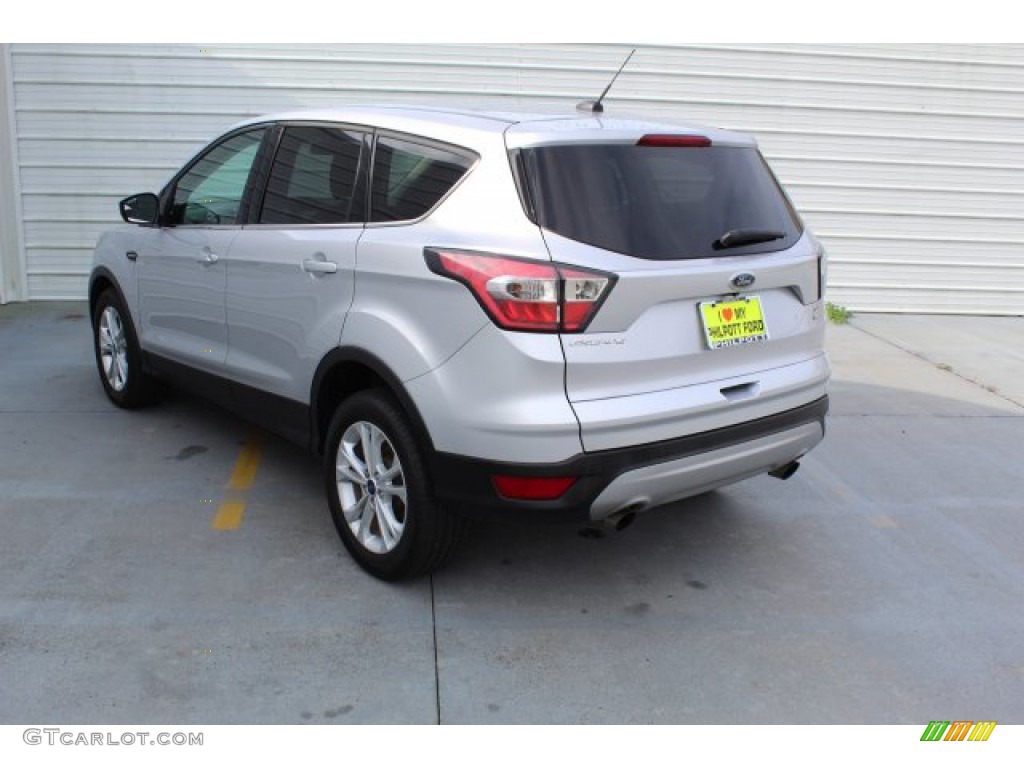 2017 Escape SE - Ingot Silver / Charcoal Black photo #6