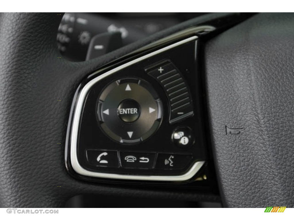 2019 Honda Clarity Plug In Hybrid Black Steering Wheel Photo #135647584