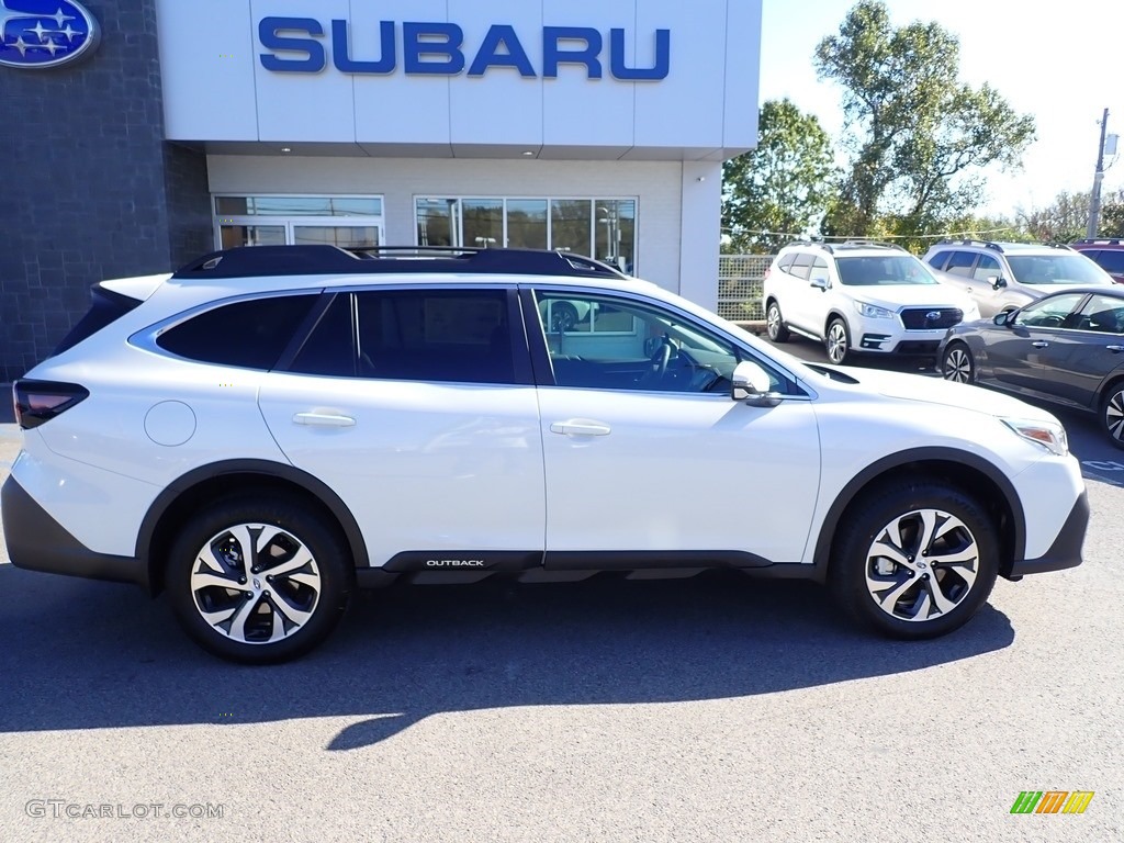 Crystal White Pearl 2020 Subaru Outback 2.5i Limited Exterior Photo #135647740